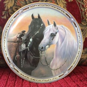 Susie Morton Danbury Mint limited edition plate